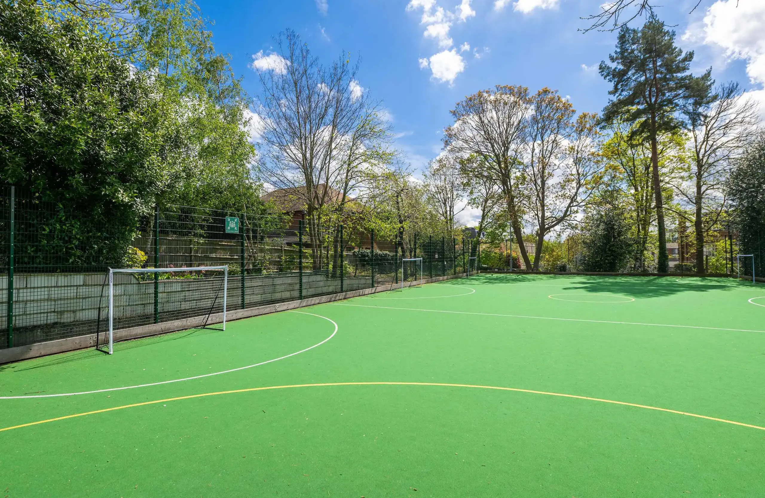 Outdoor sports pitch