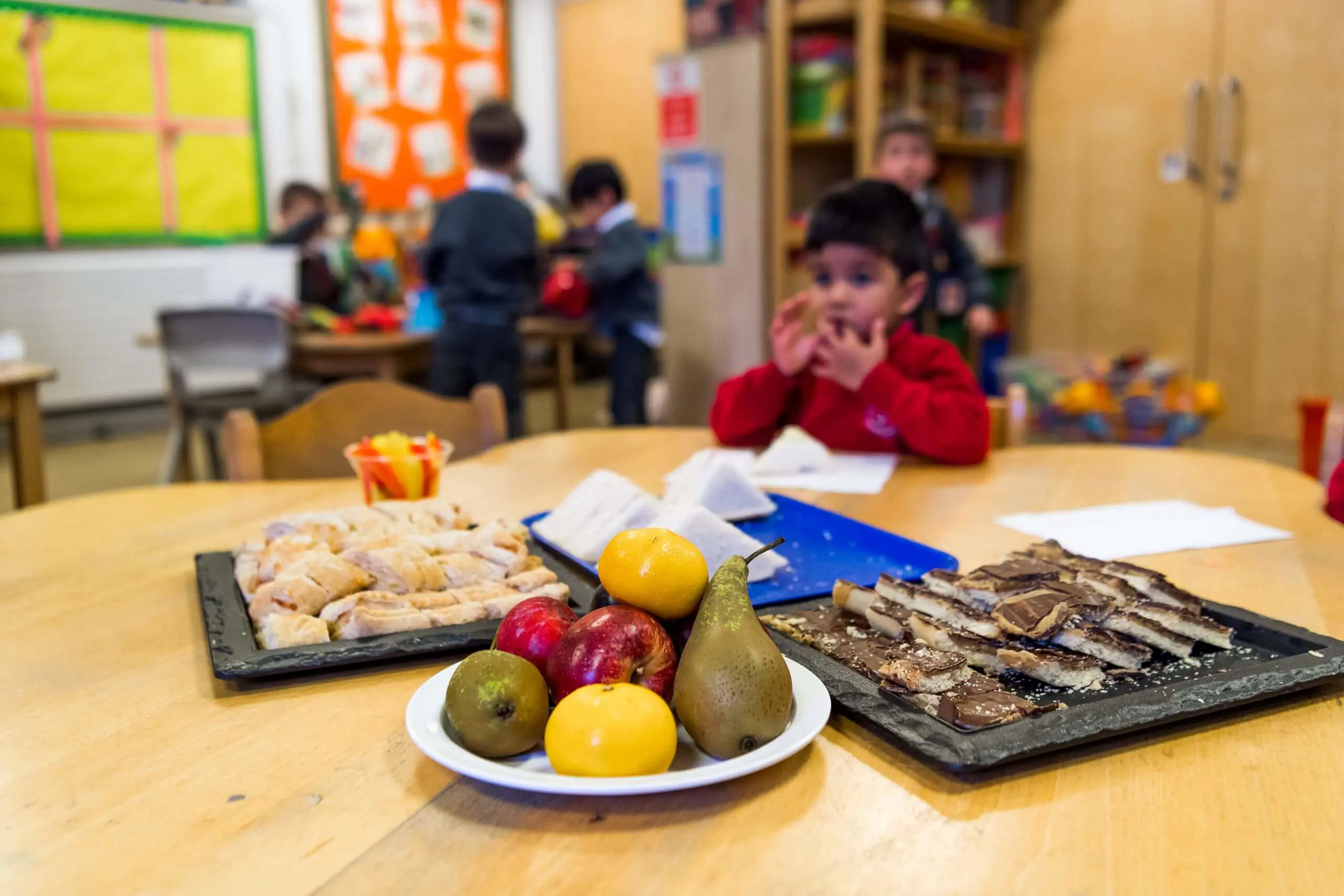 Shrewsbury House Pre-Prep Afternoon Care Snacks