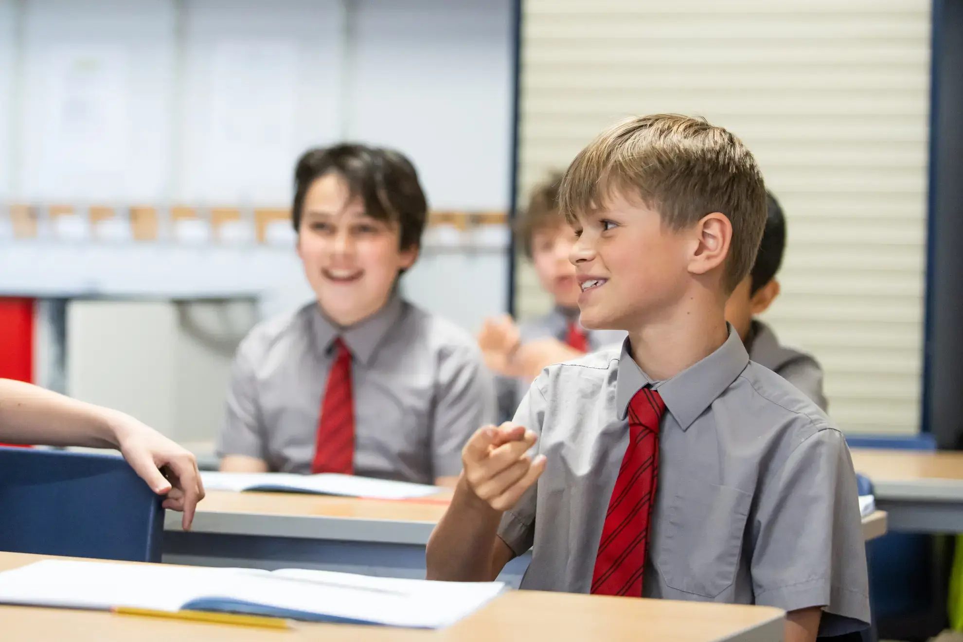 Students in classroom
