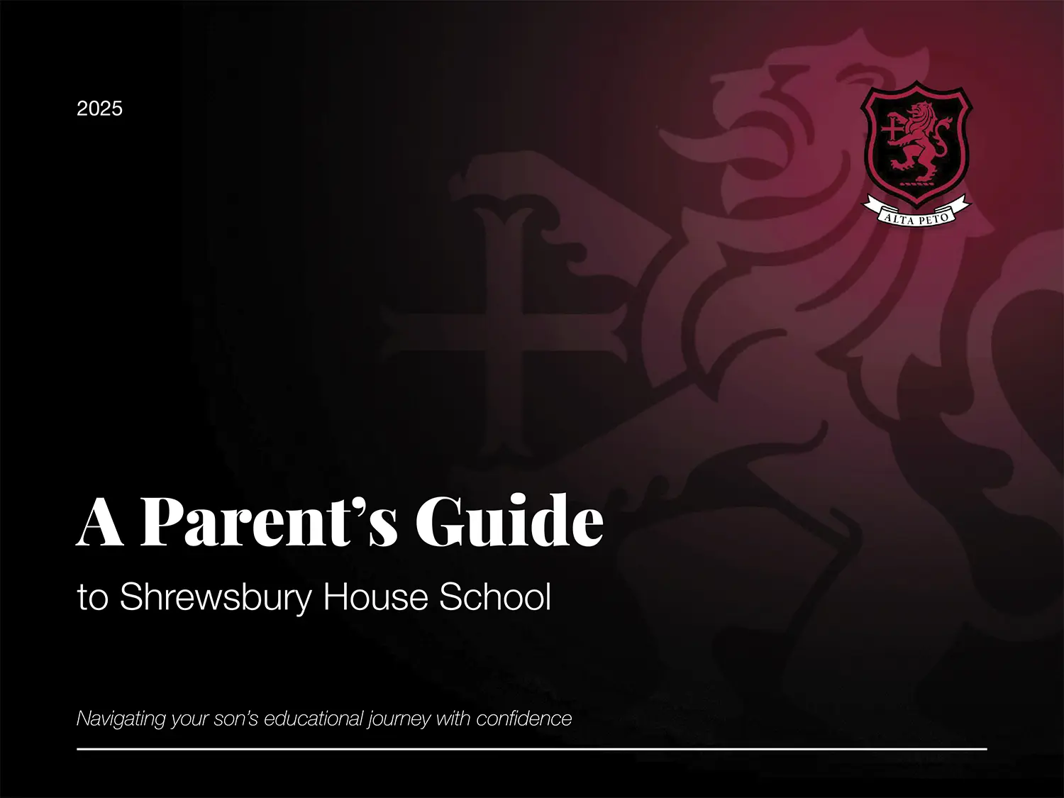 Shrewsbury House Parents Guide
