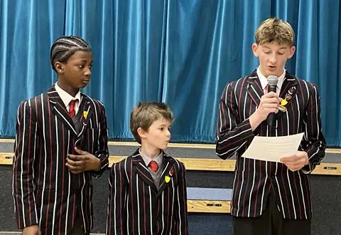 Student council leads meetings