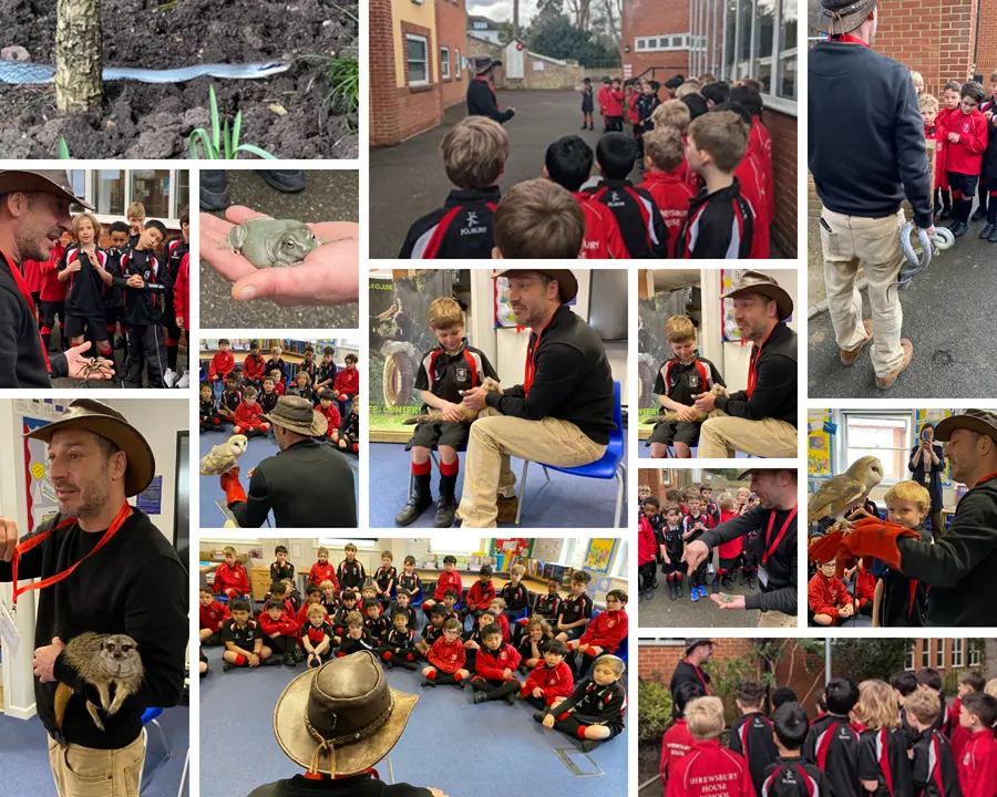 safari pete with students